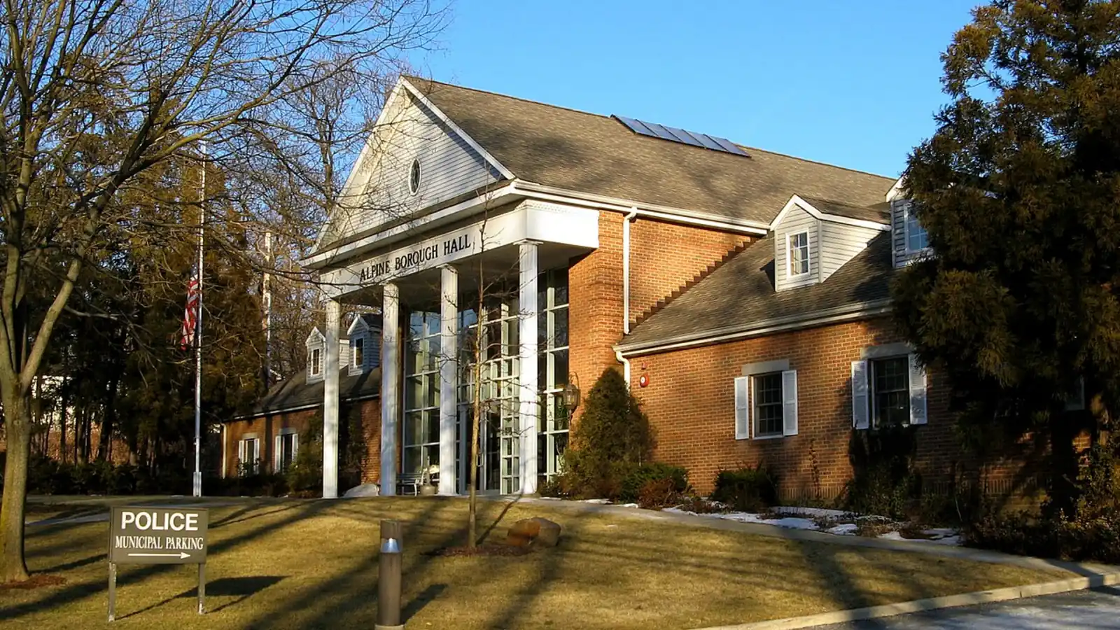 Alpine Borough Hall in Alpine, New Jersey