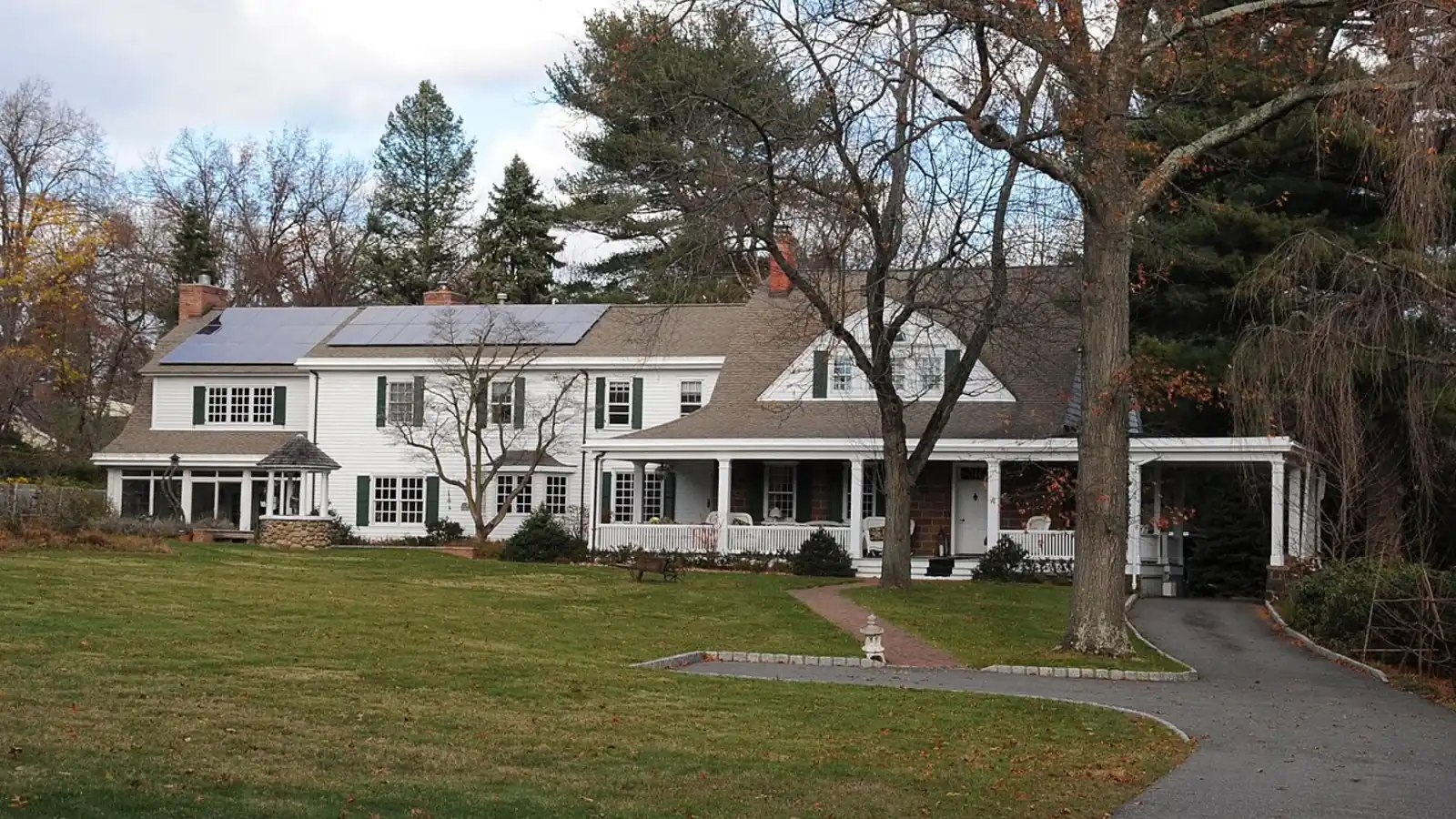 Historic Garret Zabriskie House in Haworth, New Jersey
