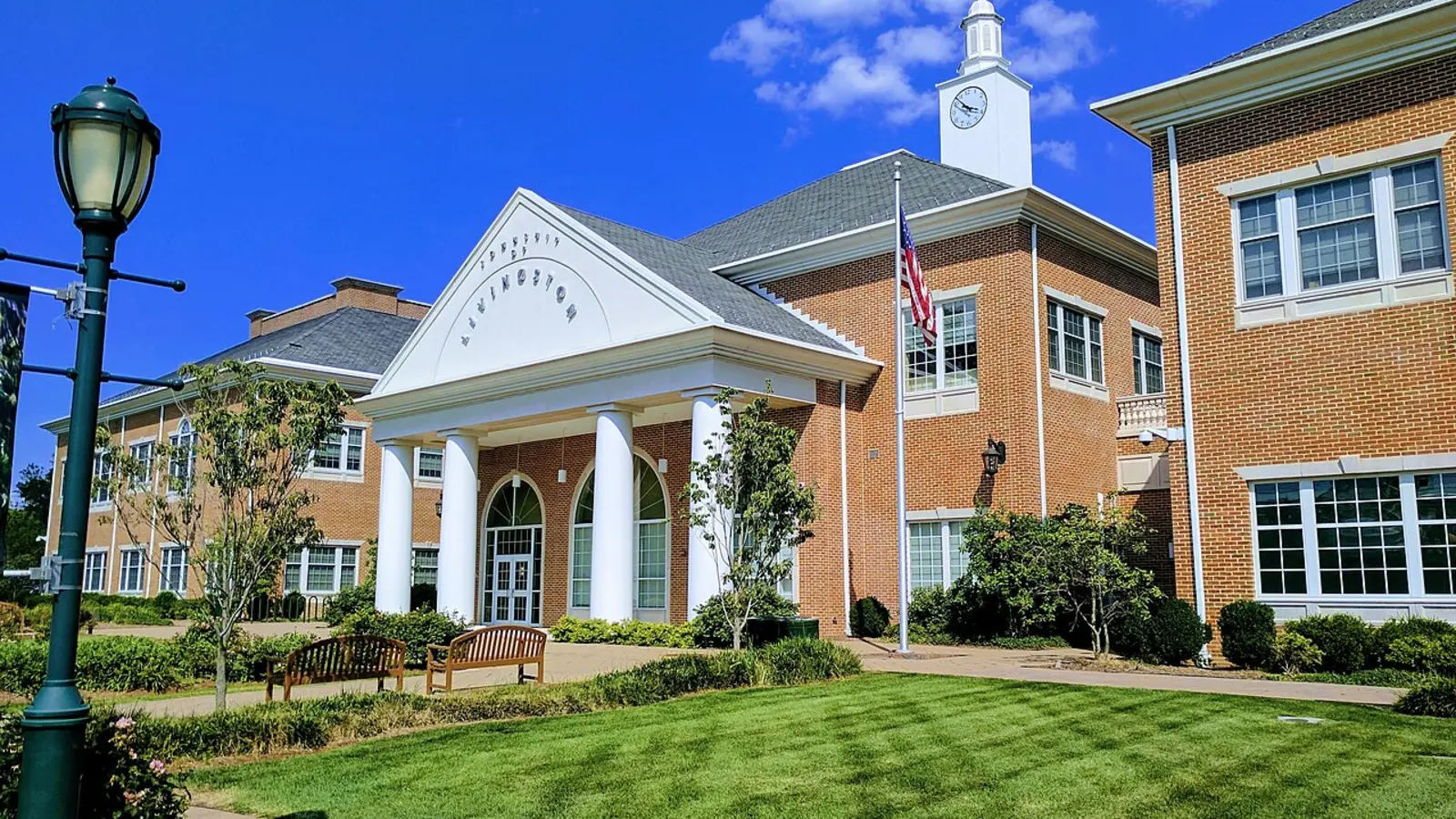 Livingston Township municipal building in Livingston, New Jersey