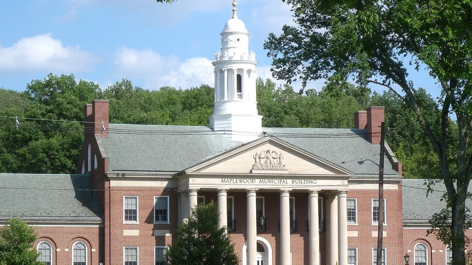 Maplewood Municipal Building in Maplewood, New Jersey