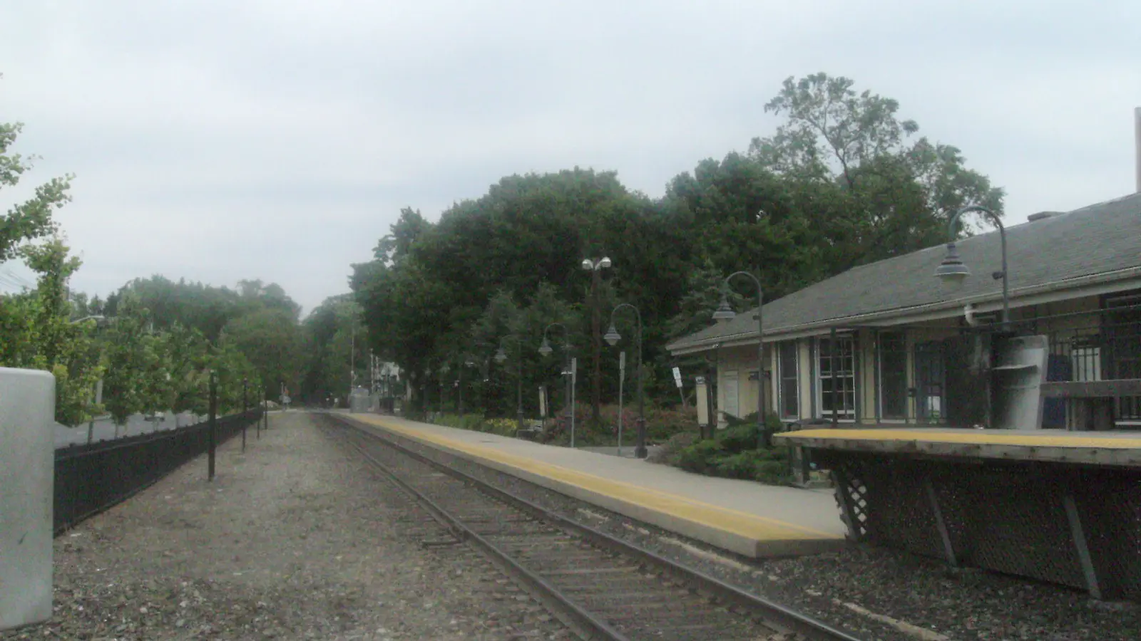 Montvale railway station in Montvale, New Jersey