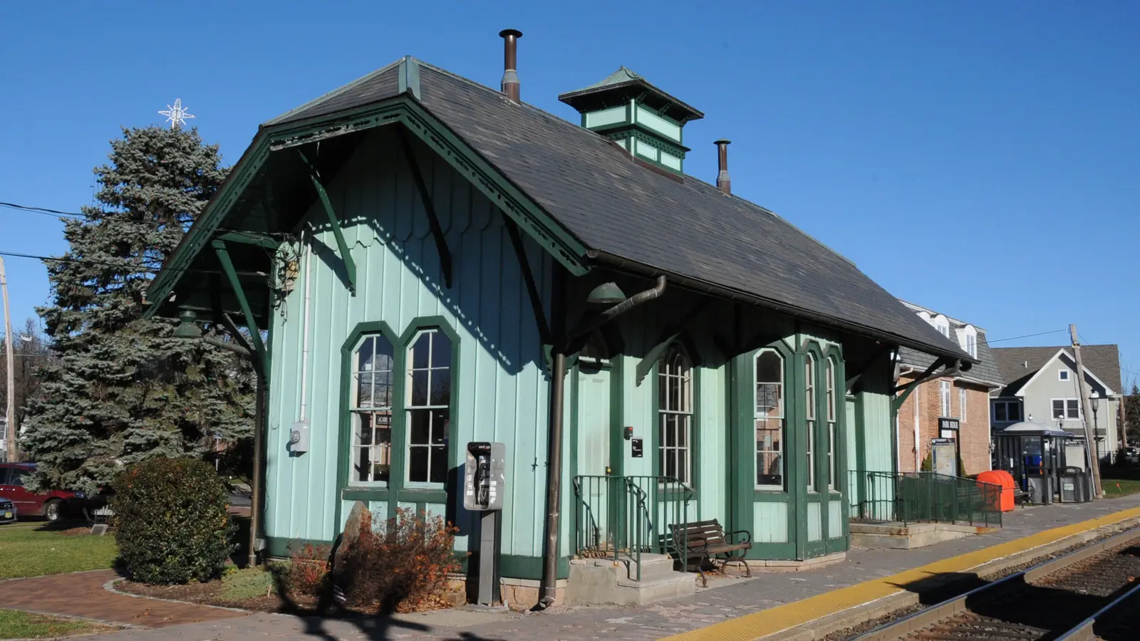 Historic Park Ridge station in Park Ridge, New Jersey