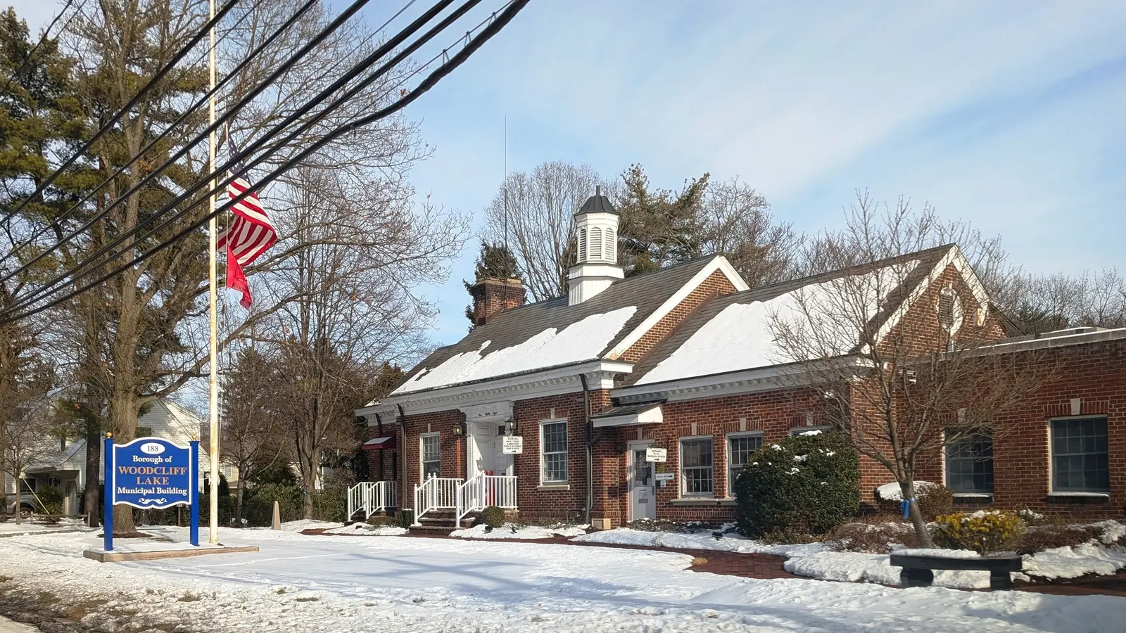 Woodcliff Lake municipal building in Woodcliff Lake, New Jersey