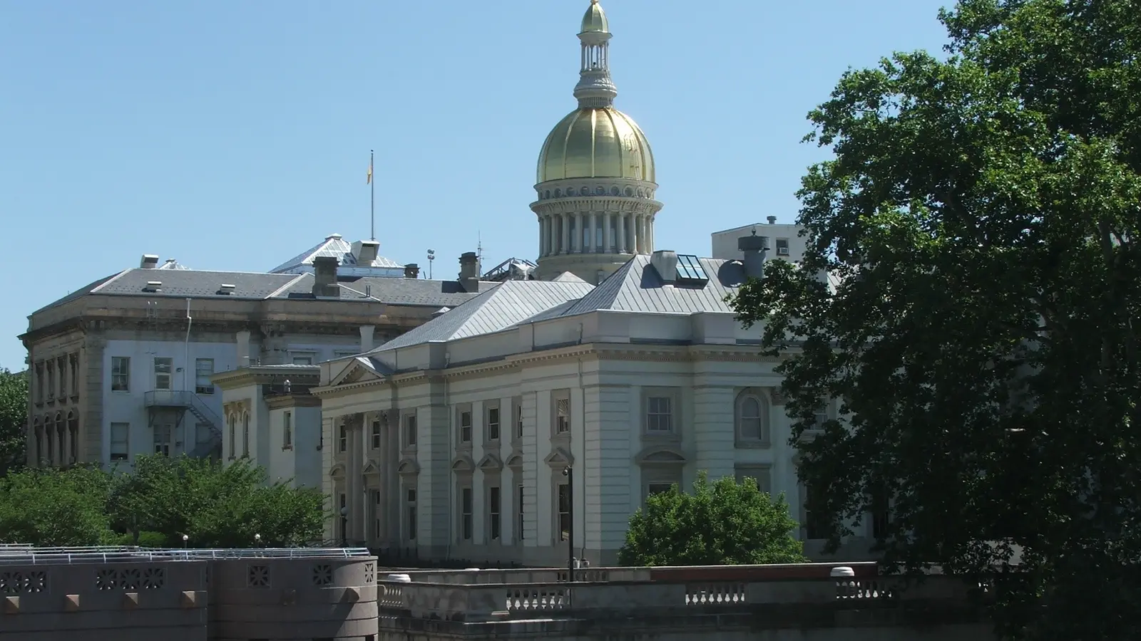 New Jersey State House in Trenton, Mercer County